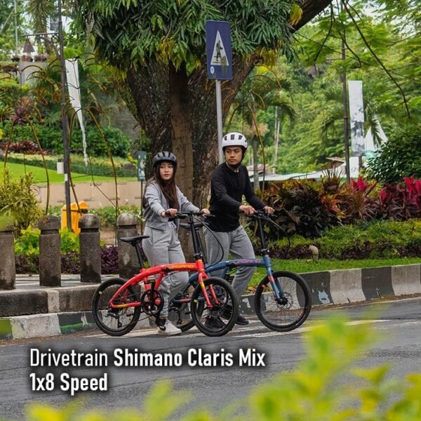 Polygon Urbano 3 Black Folding Bike - Image 3