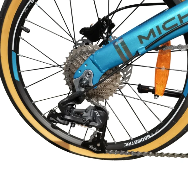 Geometric Folding Bicycle Michi 20" V3 10 Speed - Image 7