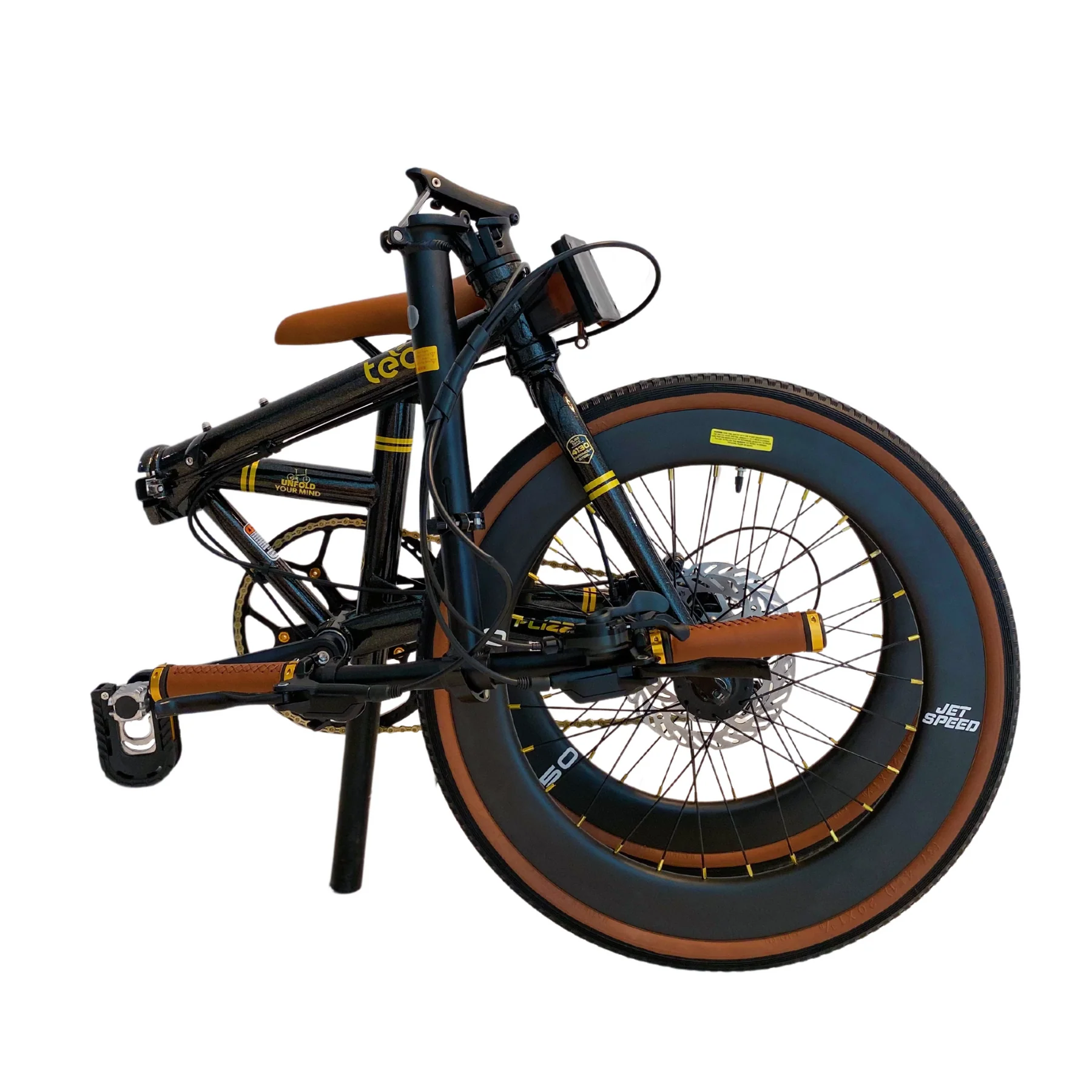 Tecc Chromoly Folding Bike 20" - Image 5
