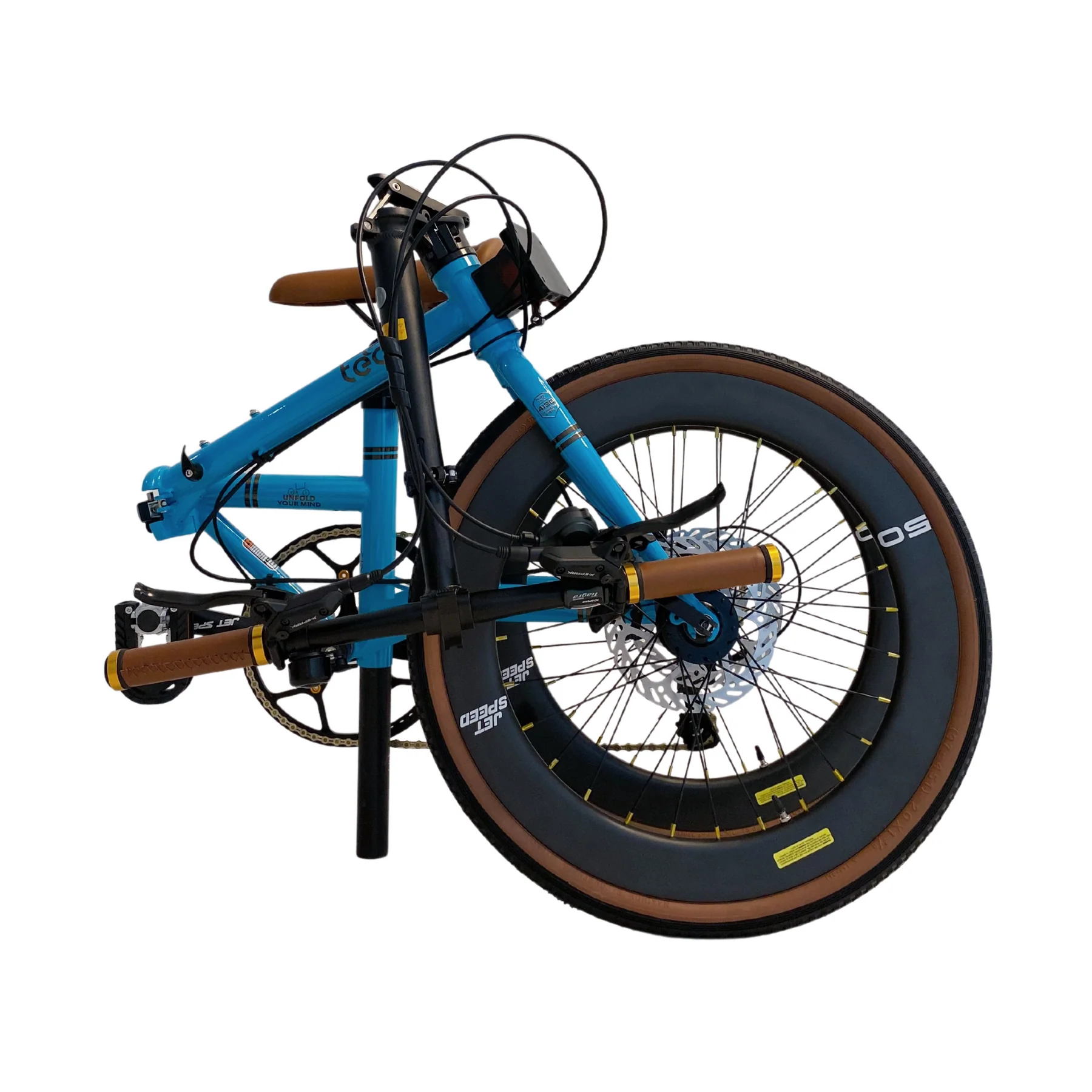 Tecc Chromoly Folding Bike 20" - Image 2