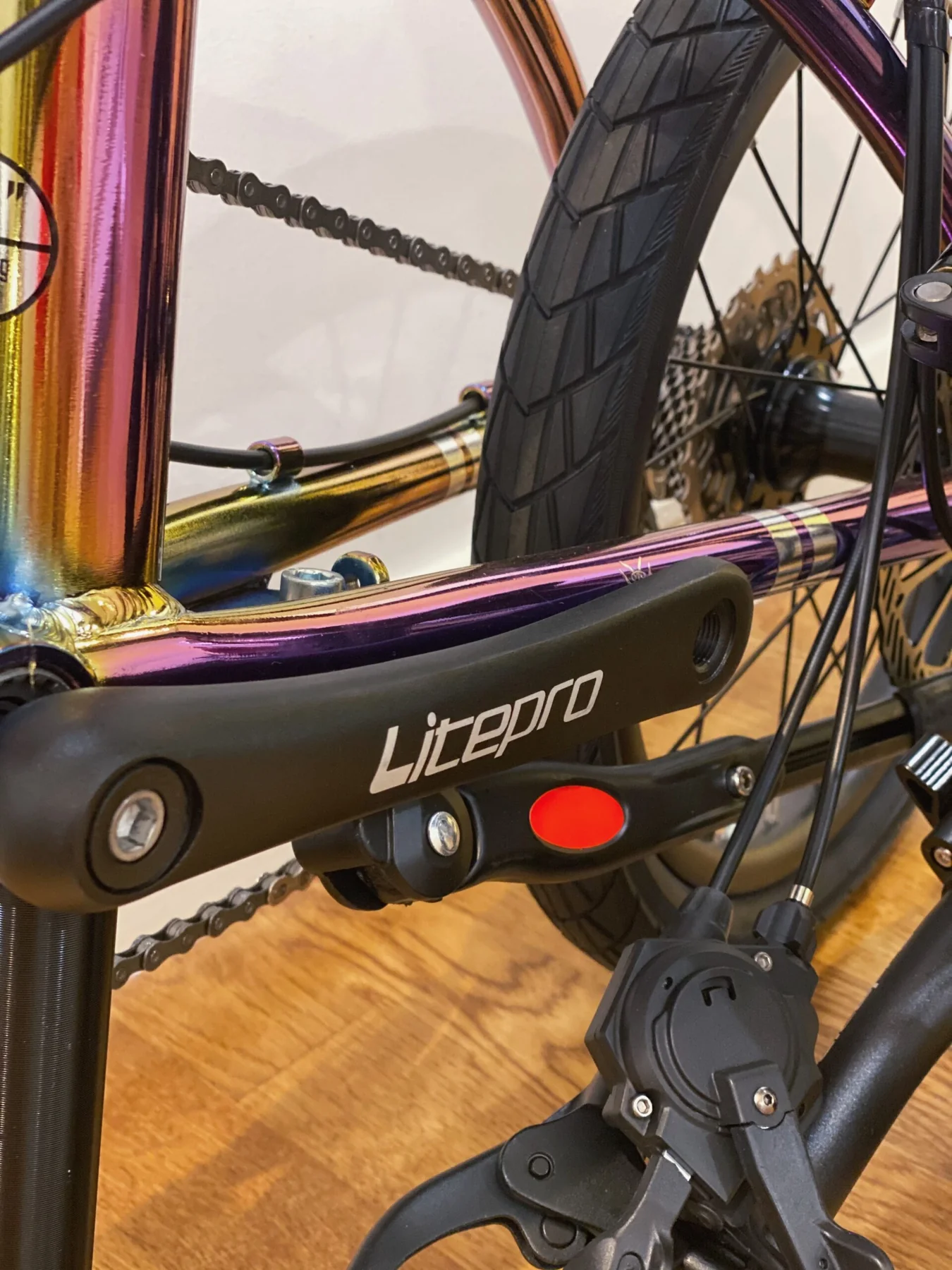 Tecc Aluminium Folding Bike 16" - Image 9