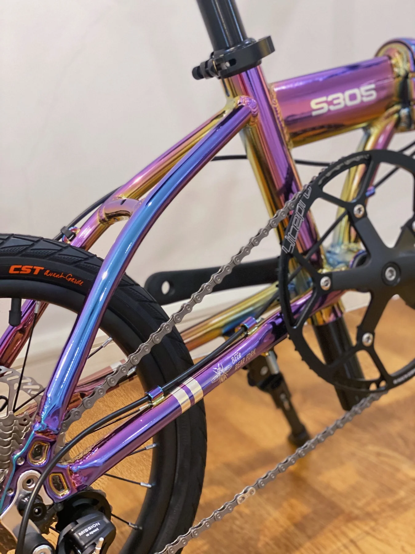 Tecc Aluminium Folding Bike 16" - Image 10