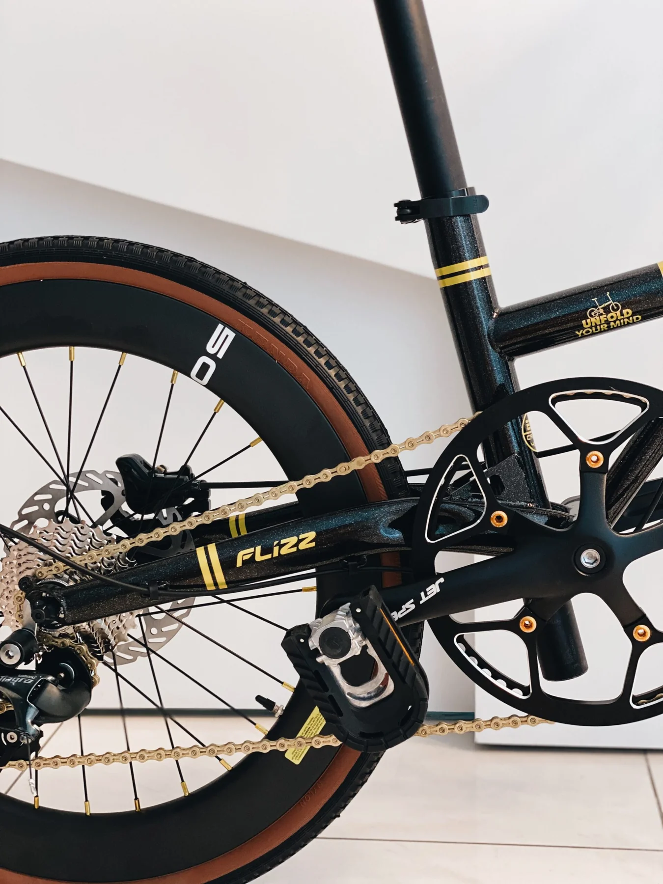 Tecc Chromoly Folding Bike 20" - Image 17