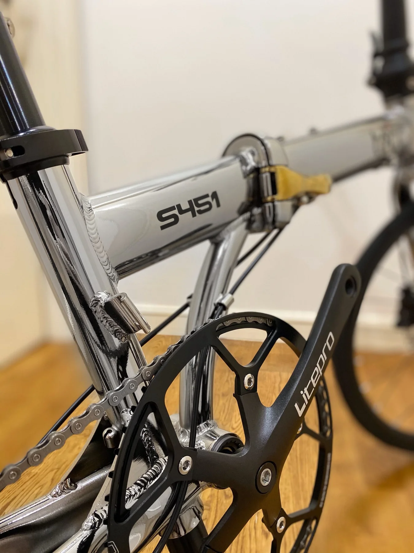 Tecc Aluminium Folding Bike 20" - Image 10