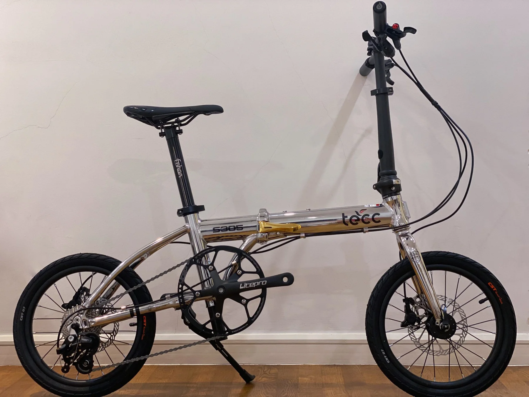 Tecc Aluminium Folding Bike 16" - Image 3