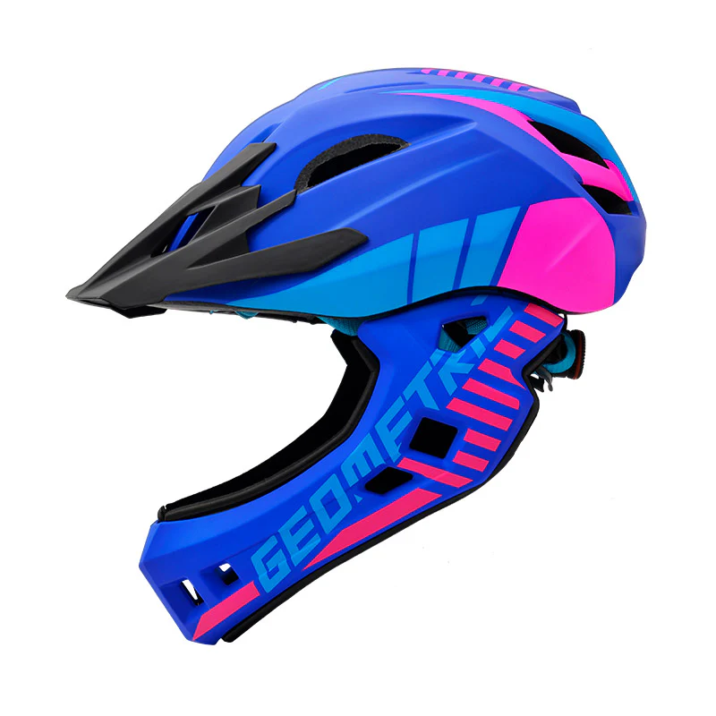 Geometric Children Full Face Detachable Helmet - Image 2