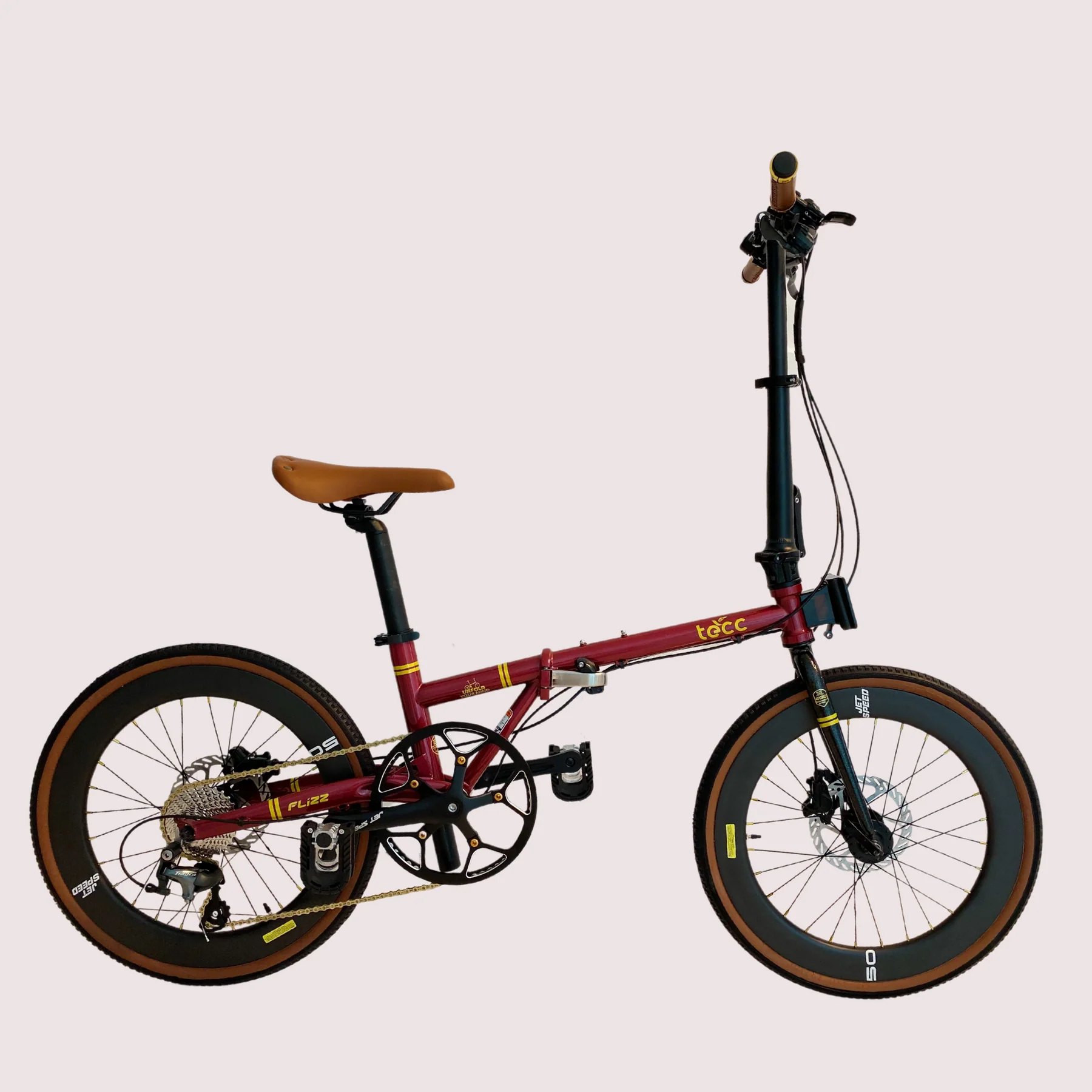 Tecc Chromoly Folding Bike 20" - Image 9