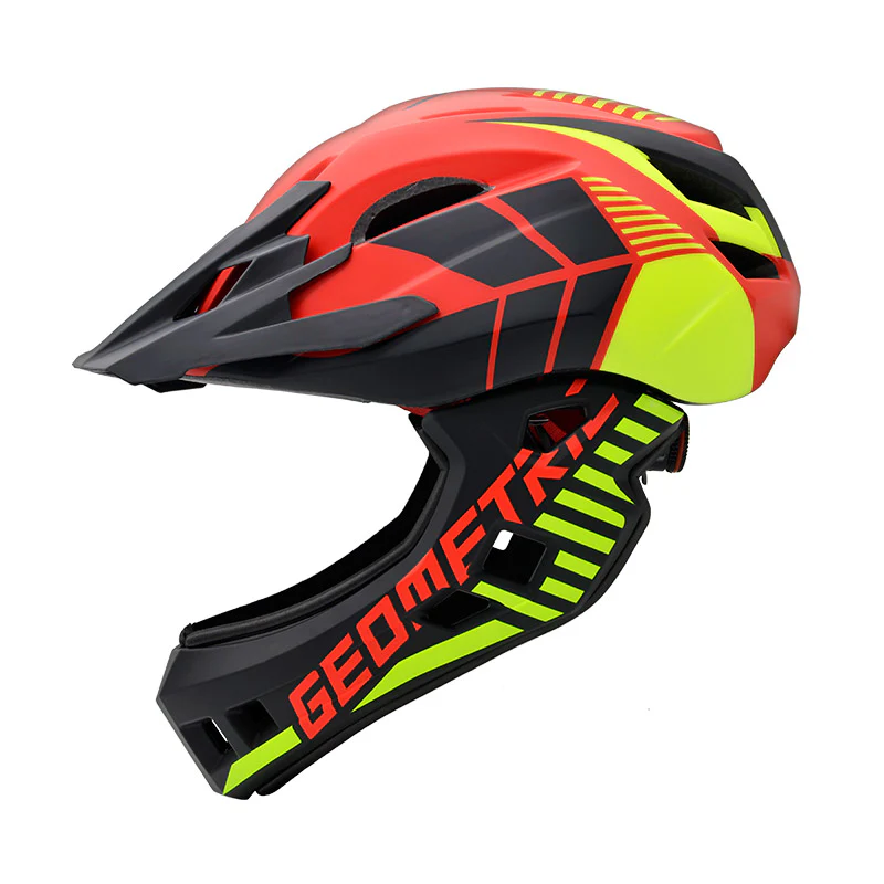 Geometric Children Full Face Detachable Helmet - Image 4