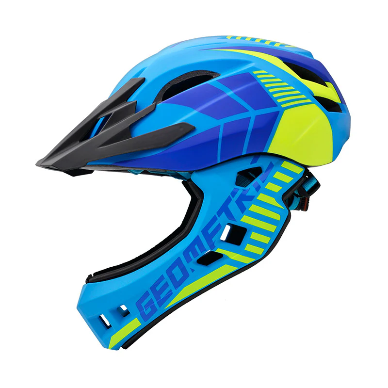Geometric Children Full Face Detachable Helmet